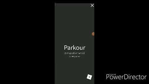 Паркур в роблокс