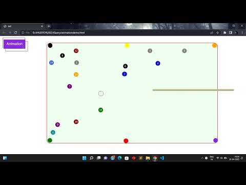 Pool Table Game in HTML & CSS | Develop by in A2Z INFOTECH