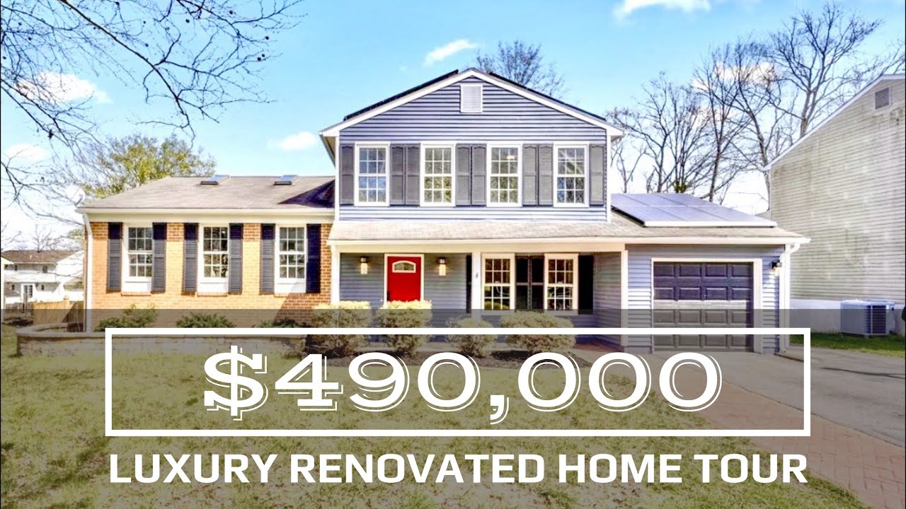 Fort Washington, MD Luxury Renovated Home Tour - Affordable Luxury In Piscataway Hills