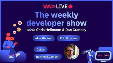WeAreDevelopers LIVE – AI vs the Web & AI in Browsers