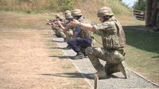 Training begins on new pistols at HMS Raleigh