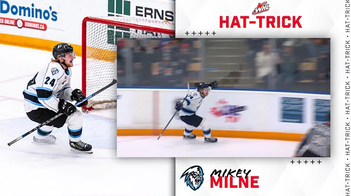 WHL Hat-Tricks - Mikey Milne