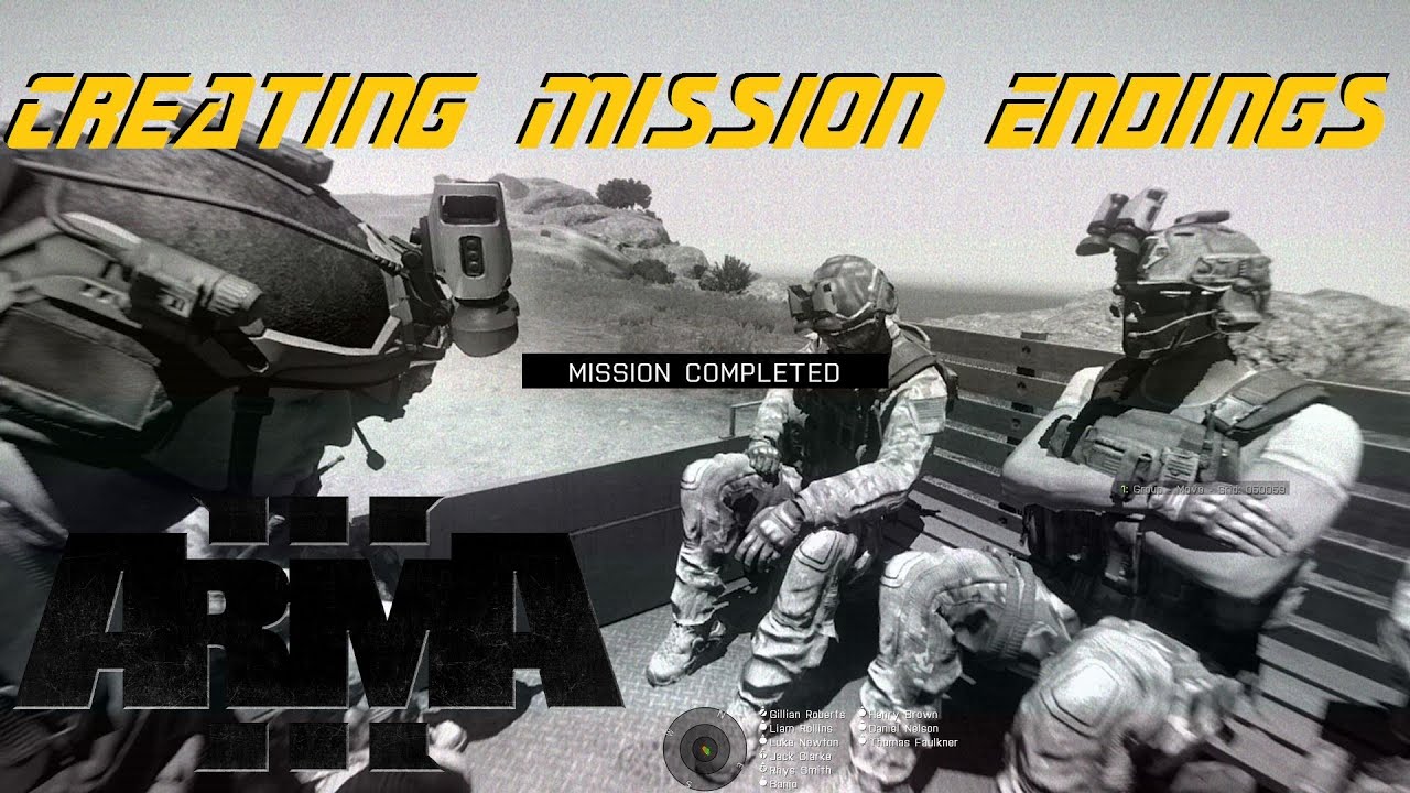 Download data display from End Game - ARMA 3 - MISSION EDITING