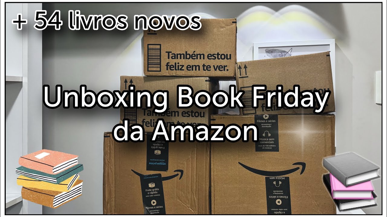 Unboxing Book Friday || Mel Aymara (54 livros novos)