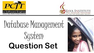 DBMS QUESTION SET  36
