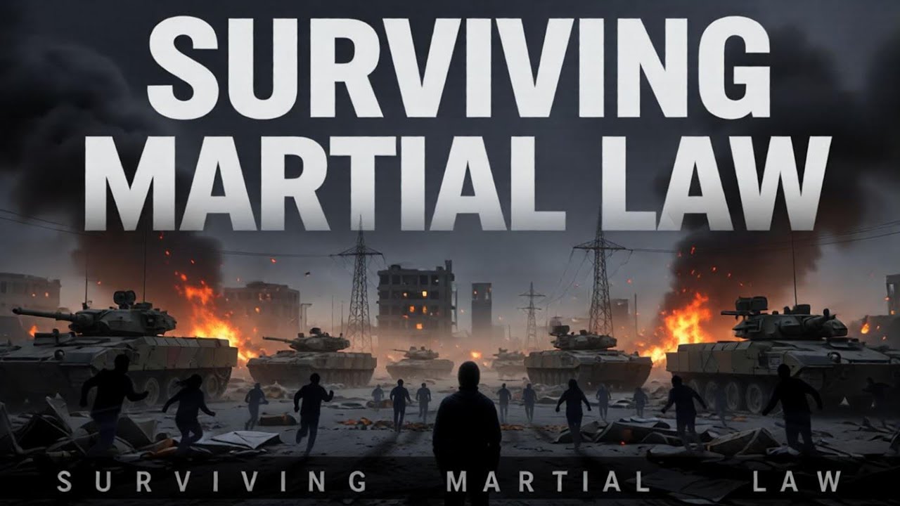 WHAT IF Martial Law Declared Overnight | How to Survive the First 72 Hours