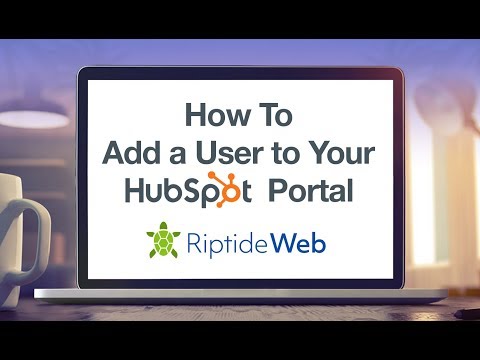 How to add a user to your HubSpot portal