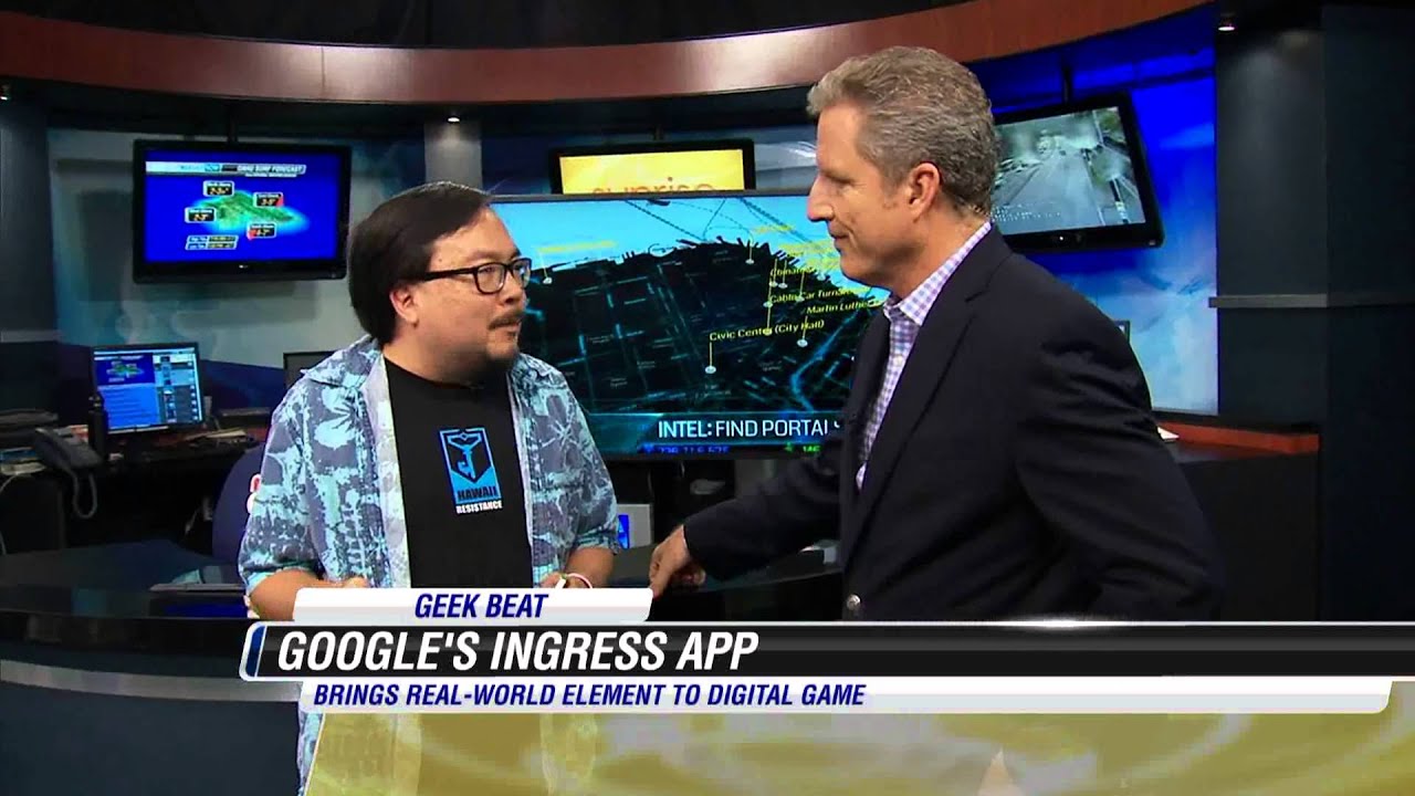 Geek Beat Google S Ingress App On Iphone Youtube