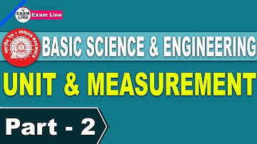 Unit & Measurement I RRB ALP 2018 Technical | ALP CBT - 2 Paper | Basic Science and Engineering |
