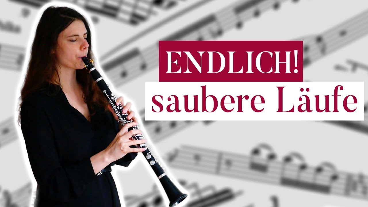 Läufe im Orchester sauber spielen - So geht’s! (Klarinette lernen als Erwachsener)