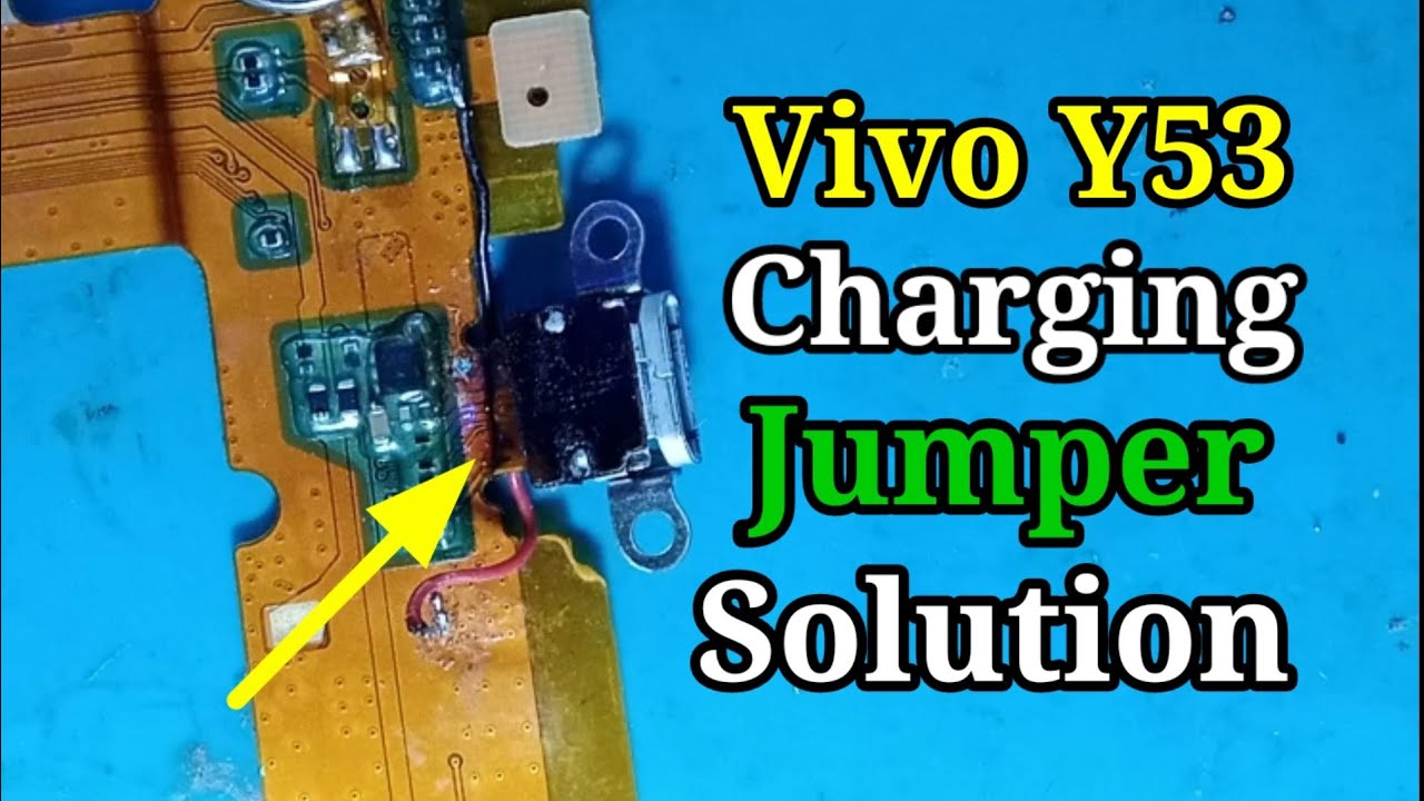 vivo y53 charging jumper problem solution/ vivo b c1 charging solution