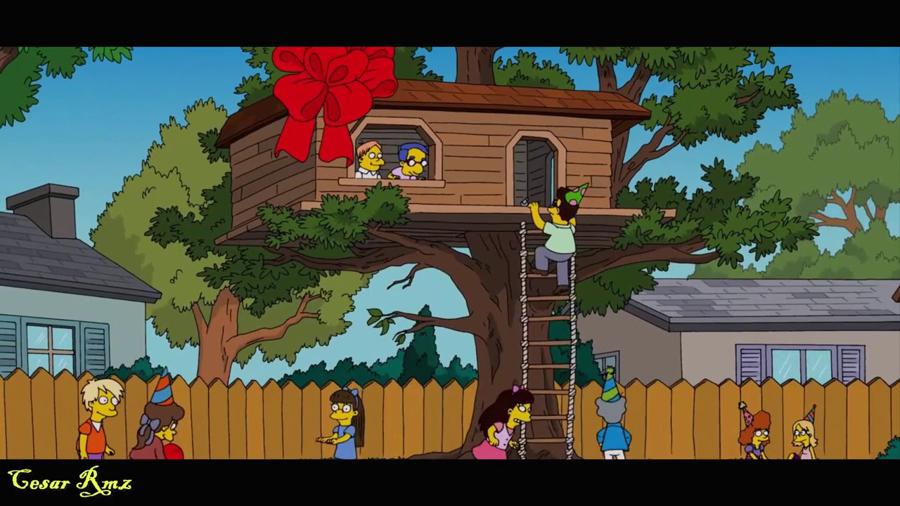 LOS SIMPSON LA MEJOR CASA DEL ARBOL YouTube