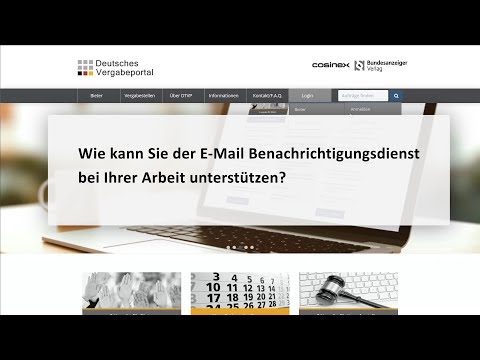 DVTP – Erklärvideo: E-Mail-Benachrichtigungsdienst