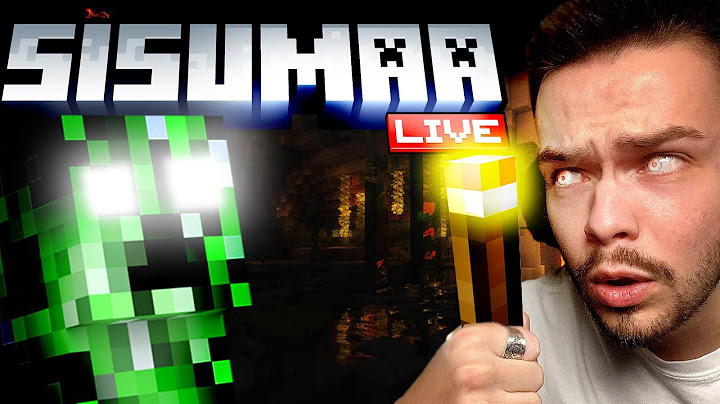 OLEME LÕPUKS SISUMAAL! I MINECRAFT (OTSE!) I