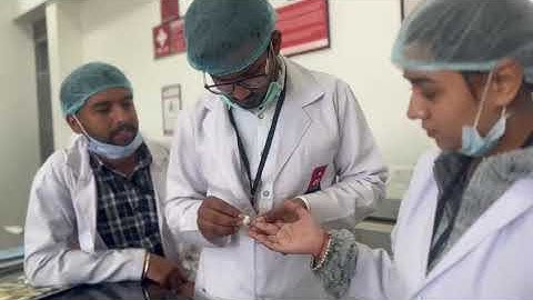 ABO Blood Grouping Demystified:A Comprehensive Practical by Lab Tech Students #chandigarhuniversity