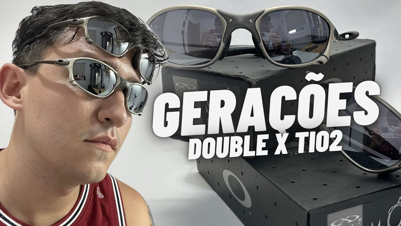 OAKLEY XMETAL | TODAS AS GERAÇÕES DA DOUBLE X TIO 2 - YouTube