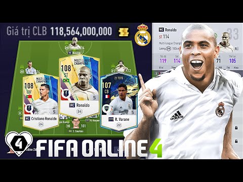 FIFA Online 4 | 100 Tỷ BP Cùng I Love Xây Dựng Đội Hình " Real Madrid " Khủng Nhất Leo Rank Xếp Hạng