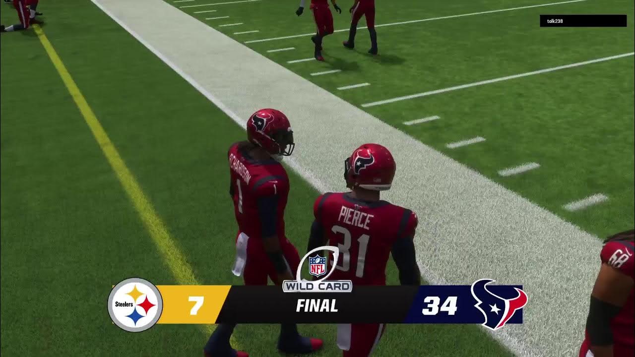 P4P CFM Steelers vs Texans Wild Card Playoffs YouTube