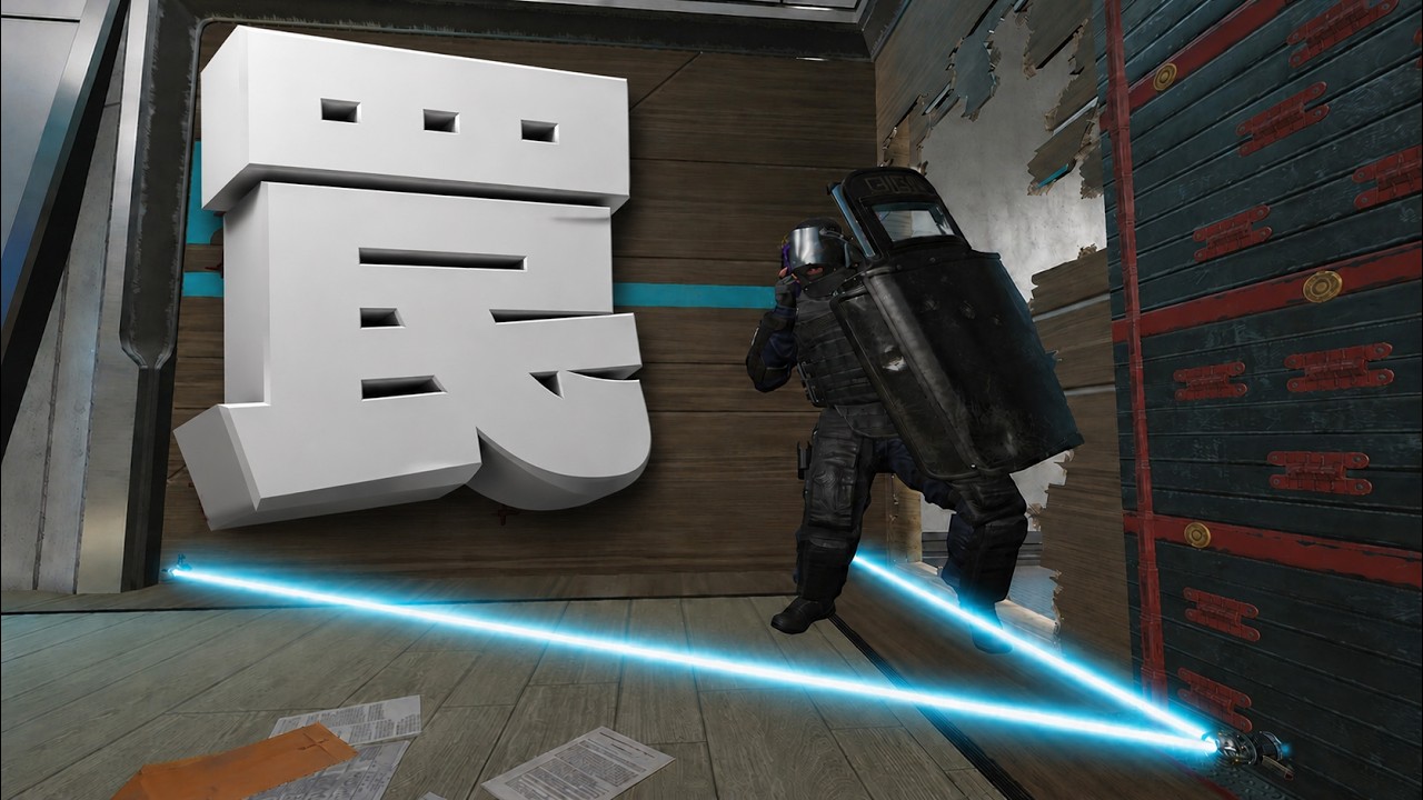 DENARIの最強トラップでモンタを破壊する方法【シージ/R6S】