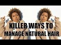 MY NATURAL HAIR ROUTINE | HOLY GRAIL PRODUCTS + HAIR TIPS