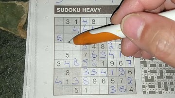 Are you ready for this Heavy Sudoku puzzle? (with a PDF file) 08-16-2019 part 2 of 2