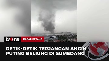 Penampakan Puting Beliung yang Porak Porandakan dan Membuat Warga Sumedang Panik | tvOne