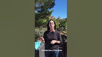 Firewise Tips for Sedona Homeowners | Protect Your Property from Wildfires #Firewise #SedonaAZ