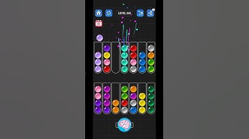 Lv 232 Ball Sort Puzzle - Color Game / 顏色分類遊戲 / ボールソーティングパズル (Guru Game)  #ballsortpuzzle