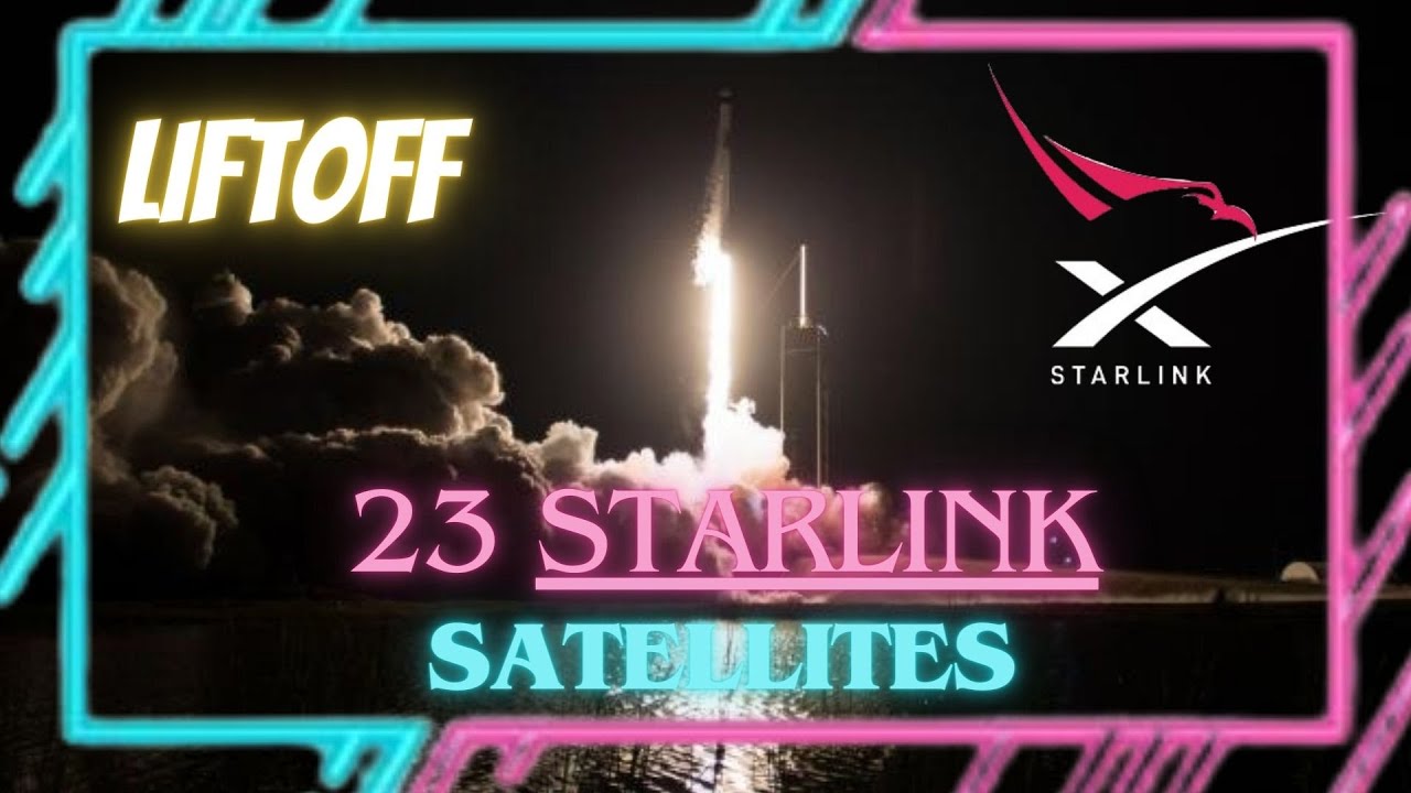 Lanzamiento SpaceX - Falcon 9 - Starlink 23 Satellites - 28-01-2024 ...