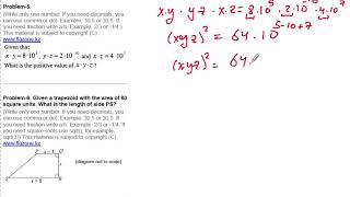 Test 6 Problem 5 Solution