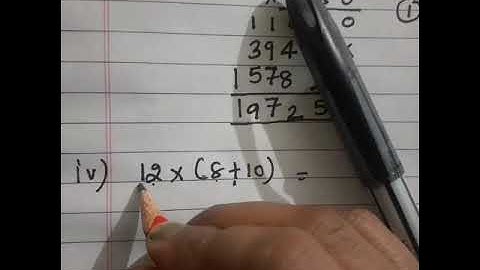 Ex 2.4 multiplication  of whole numbers  class 6