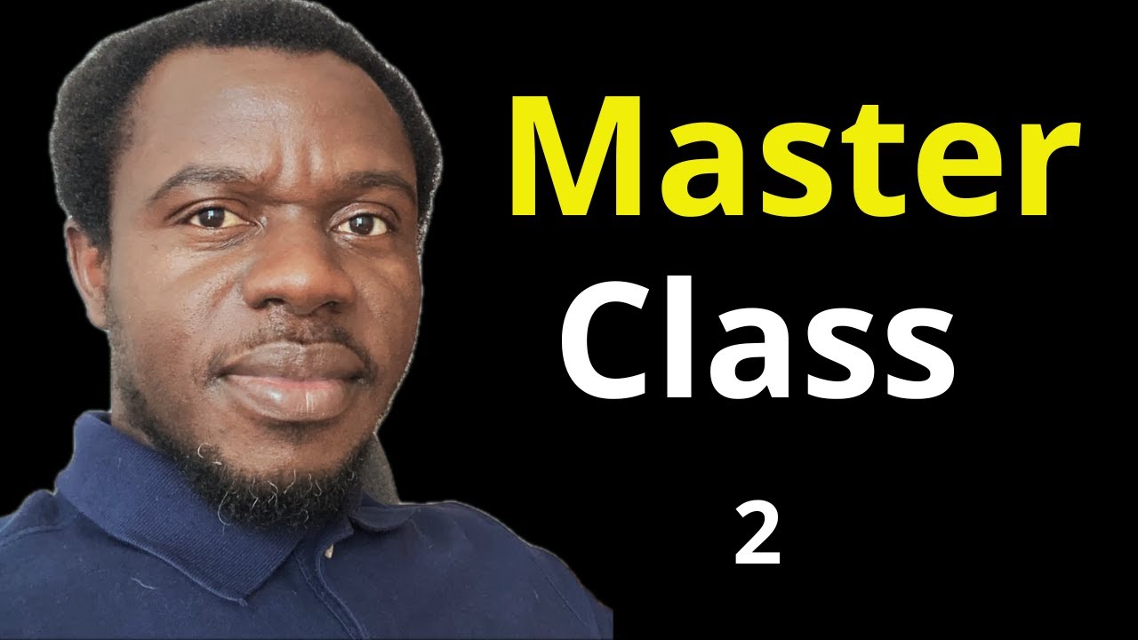 Comment définir un objectif personnel précis, concis et l'atteindre? Materclass 2