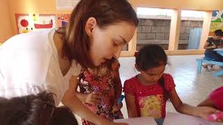 Lauren Mayberry (CHVRCHES) Visiting the Girls Home in Granada, Nicaragua