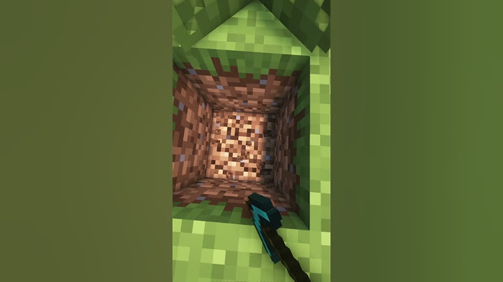 I Broke Minecraft's Golden Rule... NEVER Dig Straight Down! 🤯 #shorts