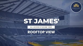 St. James' Park Stadium Tour (including rooftop views of Newcastle!) - Newcastle United Stadium Tour