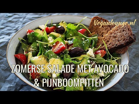 Video: Zo Maak Je Een Makkelijke Zomerse Avocadosalade