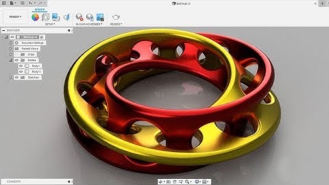 Entrelaced Mobius - Fusion 360