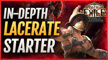 [PoE 3.26 UPDATED] Bleed LACERATE Gladiator League Starter Build - IN DEPTH Path of Exile Guide