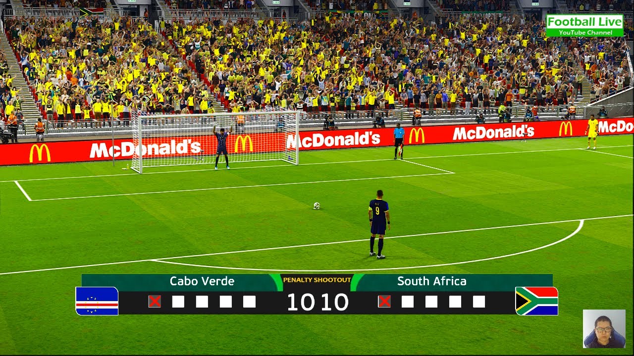 Cape Verde 🆚 South Africa - Penalty Shootout 2024 | African Cup of Nations 2023 | eFootball PES