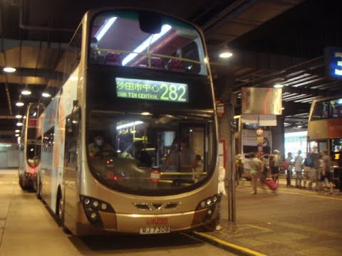 Download Hong Kong Bus KMB 九龍巴士 AVBWU273 @ 282 Volvo B9TL沙田市中心 新田圍 沙田市中心