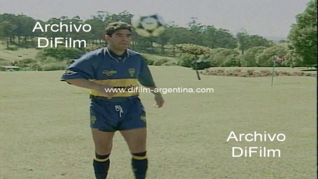 Promo Diego Maradona en Boca Juniors (version 3) 1995 - YouTube
