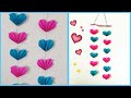 Móvil de Corazones - Decoración con reciclaje