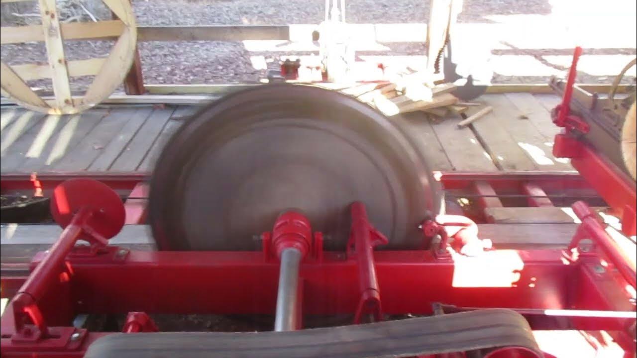 BREAKING NEWS NEW SAWMILLS FIRST LOG 985 YouTube