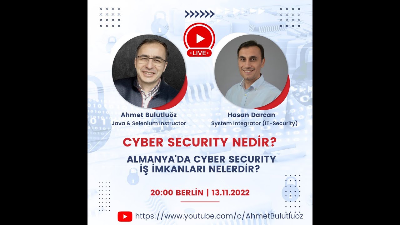 Cyber Security Nedir Almanya da Cyber Security Is Imkanlari YouTube Cyber Security Nedir Almanya da Cyber Security Is Imkanlari YouTube