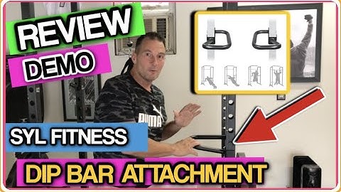 SYL Fitness Dip Bar Attachment Tube Power Rack REVIEW
