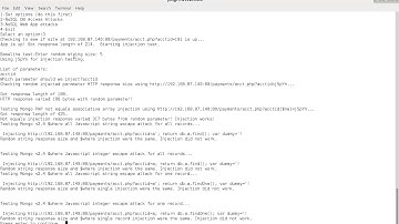NoSQLMap Associative Array Injection Demo