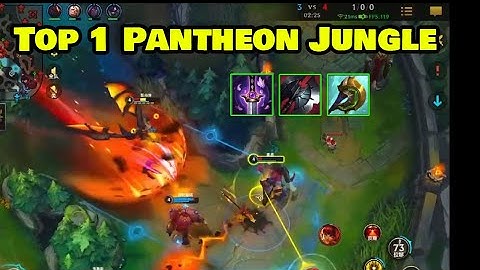 Pantheon Tốc chiến | Top 1 Pantheon | Bất tử với Build đấu sĩ vừa dame siêu to mà vẫn rất trâu