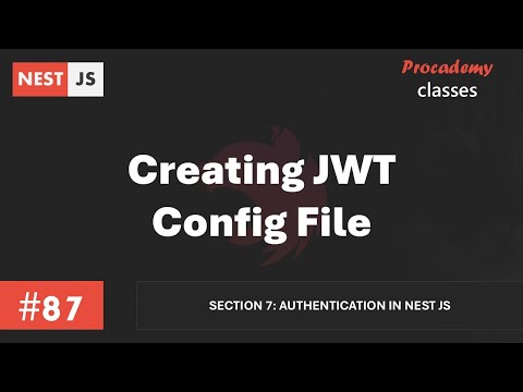 #87 Creating JWT