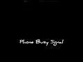 #phone busy signal