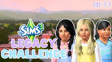DRIEVOUDIGE VERJAARDAG & VERHUIZING! | Sims 3 Legacy Challenge | Afl. 23